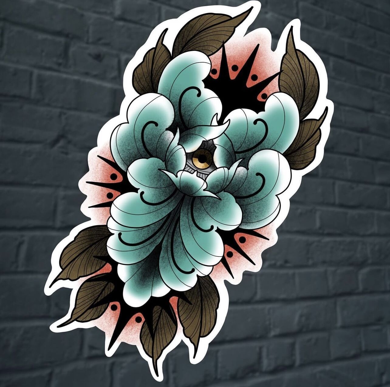 Flash tattoo Cacticami