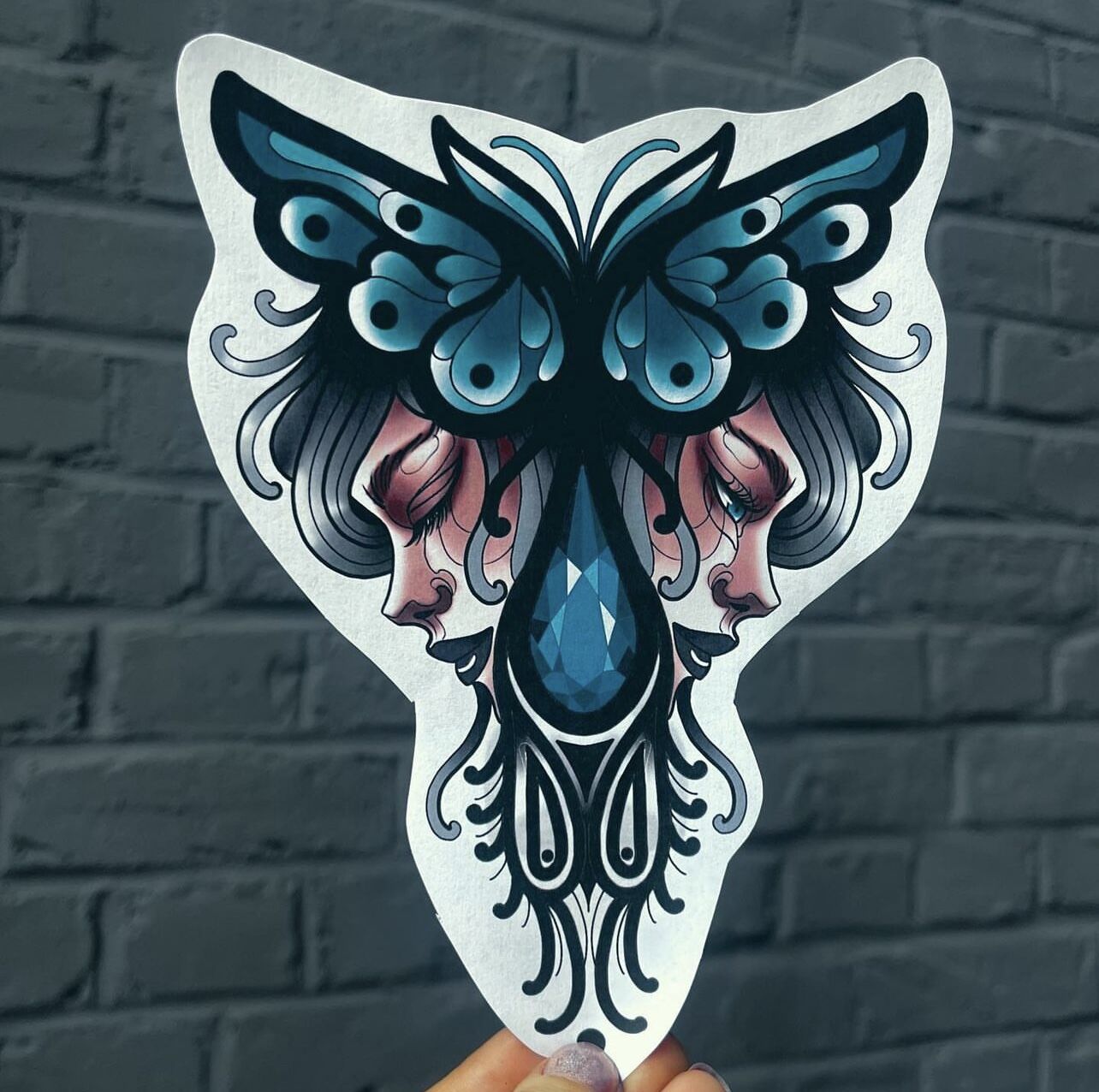 Flash tattoo Cacticami